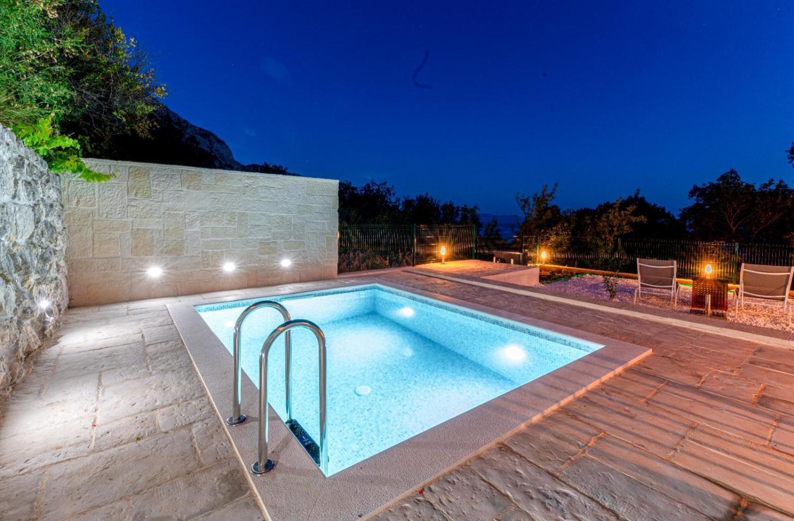 House Dida Mate - Cozy House In Nature With Heated Pool Tučepi Extérieur photo